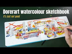 Dorerart Watercolour Sketchbook Review: AVOID THIS