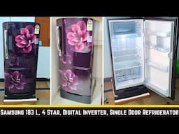 Samsung 183 L, 4 Star, Digital Inverter, Direct-Cool Single Door Refrigerator detail review.