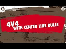 Train build-up play | Soccer Exercise 4v4 with Center-Line Rules | FC St. Pauli Rabauken x A.F