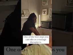 Do THIS if you want to improve your Massage Career! #massage #massagebusiness