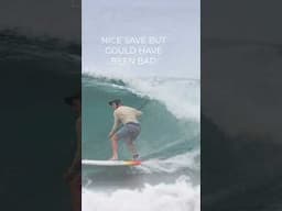 Near SUP Surfing Disaster on this MONSTER WAVE!  #standuppaddle #supsurf #shorts
