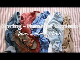 Spring & Summer Capsule Wardrobe | Ultra Minimalist Wardrobe | 10 Item Capsule Wardrobe | Minimalism
