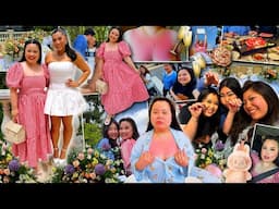 VLOG: Remi's Bridal Shower!!! + LA w/ besties, huge surprise, painful sunburn, date night w/ hubby ✨