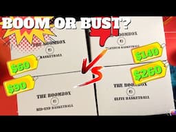 Boom or Bust? The Original BoomBox Hobby Pack Battle! Basketball, Mid End, Platinum, & Elite