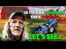 Bertha Thumb Install Begins! | Battery Mower Review – Surprisingly Good?