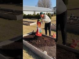 Before it’s full-on spring mode, it’s a good idea to get the raised beds ready for the season!