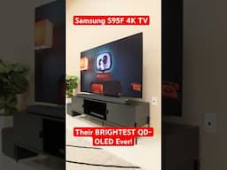The New S95F, Samsung’s BRIGHTEST QD-OLED 4K TV
