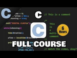 C Programming Full Course for free ⚙️ (2025)