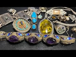 Vintage Jewelry Haul ! Vintage Sterling Haul !