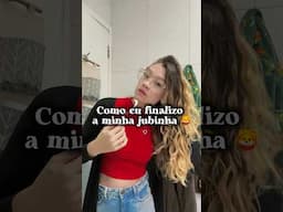 Como eu finalizo a minha jubinha