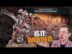 New 40k World Eaters Gorestorm Slaughterpack Box Review #warhammer40k
