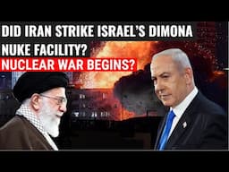 Iranian Hypersonic Missile Hits Israel’s Dimona & Defense HQ? Major Escalation Alert!
