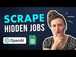 How to Scrape Job Boards with OpenAI Operators (ChatGPT + Sheets)