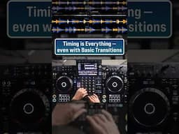 No EQ - No Beat Matching!! Path of least resistance  #beginnerdj
