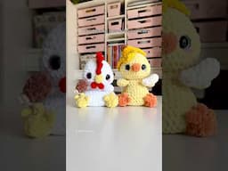 🍗🍌 Weighted Amigurumi patterns by All From Jade! #crochet #amigurumi