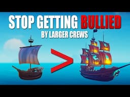 How to DEFEND your loot from LARGER CREWS in Sea of Thieves
