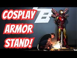 EASY & CHEAP Cosplay Armor Display Stands! THEY ROLL!