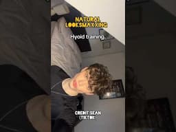 Crazy Natural Looksmaxxing Transformation #huntereyes #fatloss #lookmaxxing #mewing