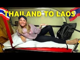 13 Hours on a Overnight Train (Bangkok to Laos🇱🇦)