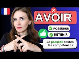 Don’t USE These 10 Basic French Verbs (être, avoir, faire) ! Use THESE to sound FLUENT! 🇫🇷