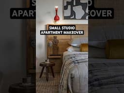 Small Studio Apartment Makeover Complete!  #diy #apartment  #roommakeover  #apartments