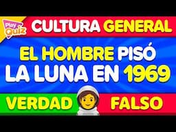 ¿Verdadero o Falso? ✅🤓❌ Cultura General | Play Quiz Trivia