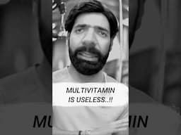😅Multivitamin is not useless😪#shorts #Multivitamin #bodybuilding #health #nutrition #micronutrient