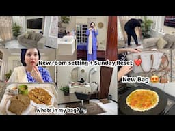 New Room Setting ki Husband k sath 😍 New bag❤️👜-Whats in My bag? Aj dikha hi dia 😂