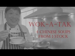 4 Chinese-Takeaway-Style Soups from 1 Stock: How to make the BEST Chinese Takeaway Soups