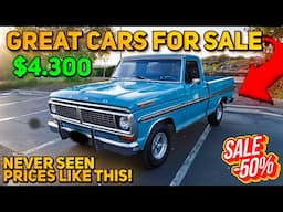 RARE ALERT! 20 Timeless Classic Trucks Under $15K That Are Pure Perfection!
