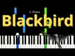Blackbird Beatles Easy Piano Tutorial