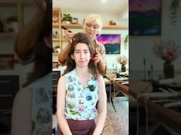 ASMR Sounds of Me Getting Ready! #shorts #hairstyle #makeup #glamsquad