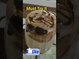 Cold Coffee with Coffee Ice Cream Recipe | Café Style Iced Coffee at Home #shorts