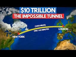 America's $10 TRILLION Plan To Build A Tunnel From New York City To London!