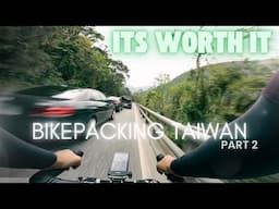 Some will recommend skipping this section. I disagree - Bikepacking Taiwan Part 2