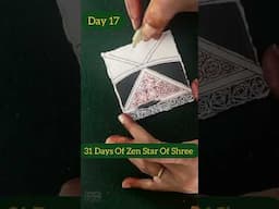 31 days of Zen Star of Shree #zenart #starofshree #sandhyamannestudio #day17 #zentangleart
