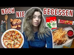 Ich esse 1 TAG nur dinge, die ich NOCH NIE GEGESSEN habe.. (bester tag ever)