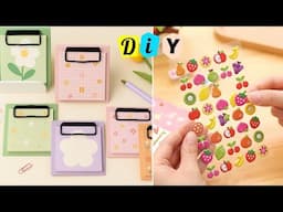 🌷 How to Make Stationery | DIY Cute Stationery | Handmade School Supplies | School Hacks