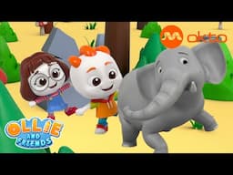 Jungle Adventure MONKEY 🐒 ELEPHANT 🐘 Fun | Ollie Shorts S2E28 | @Mediacorpokto