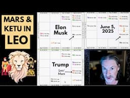 Mars and Ketu in Leo Trump Musk Feud Military Ukraine Russia Explosiveness