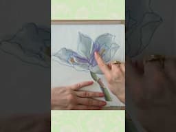I tested my Drawing ACCURACY! #art #painting #flowers