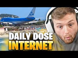 😨😂BODENLOSER Strand direkt am FLUGHAFEN! - Daily Dose of Internet | Trymacs Stream Highlights