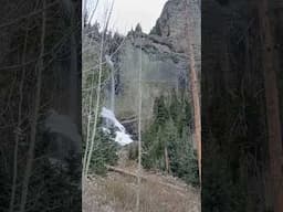 Four Mile Falls, Colorado #waterfall