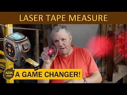 Framing UNDER the STAIRS with the ELIKLIV LASER TAPE MEASURE - Honest Review!