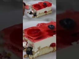 Ciasto jogurtowe z owocami pyszne bez pieczenia #food #ciasta na zimno#ciasta jogurtowe #recipe