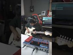 Sultans Of Swing Primer Solo Con La Valeton GP200X #guitar #fender #rock #guitarsolo #guitarcover