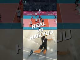 Haikyuu!! vs Real Volleyball | Anime in Real Life 🔥
