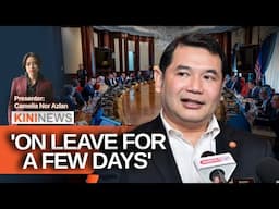 #KiniNews: No resignations, Rafizi on leave, says minister; Asian tiger? Stop dreaming, says Zaid