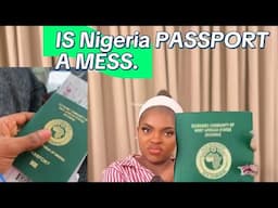 NIGERIAN PASSPORT IS THE MOST UNDERVALUED PASSPORT IN THE WORLD 🌍 COULD OUR PASSPORT BE BETTER?