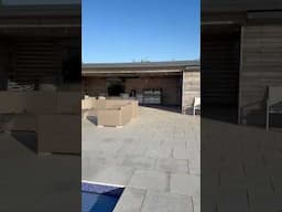 LOOK AT THIS HUGE OUTDOOR COOKING AREA  🧑‍🍳